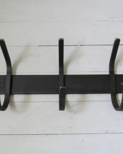 The Eastman Coat & Hook Rack Coat Rack 14"  Wall Mount Length Finish Clear Coat | Industrial Farm Co