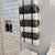The Tyler Bathroom Towel Rack Towel Holder 18" Wall Mount Length Finish Clear Coat | Industrial Farm Co