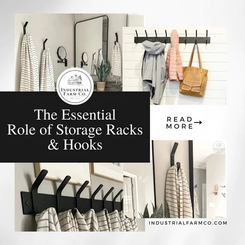 Storage Rack With Hooks 6 Tips For The Essential Role Of Storage Racks and Hooks – Industrial ...