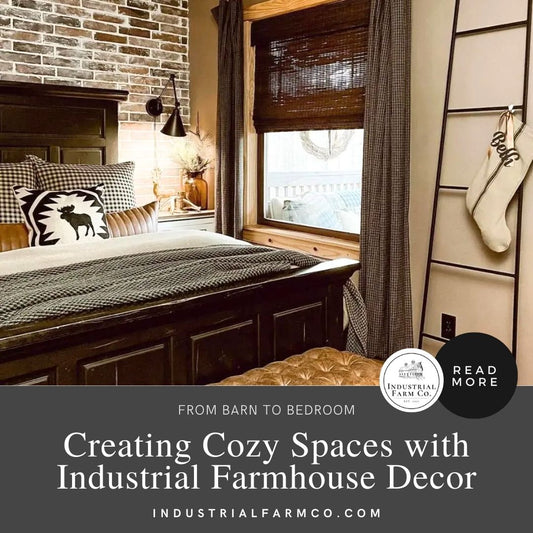 Picture of Create Cozy Spaces with Industrial Farmhouse Decor - Industrial Farm Co