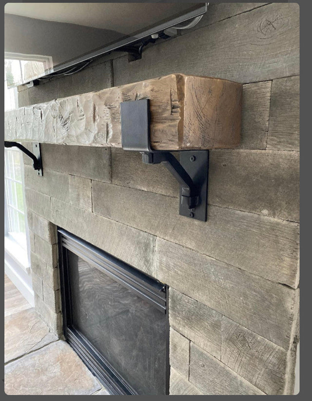 4" Wide Brackets & Supports