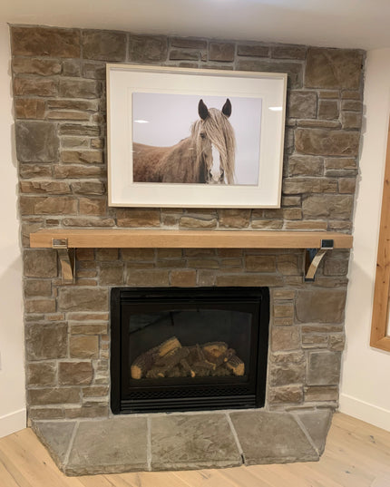 Kudlick Farmhouse Mantel Bracket