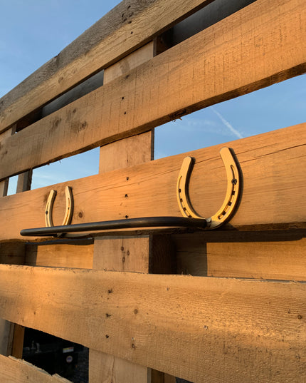 The Donahue Horseshoe Blanket & Towel Bar