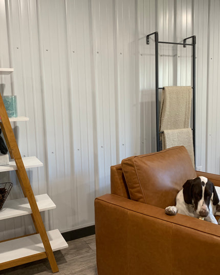 The Hal Standing Mounted Blanket Ladder