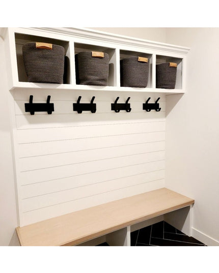 Farm Coat Racks Fairmount Coat Rack — Steel Angled Hooks | Made in USA – Industrial Farm Co