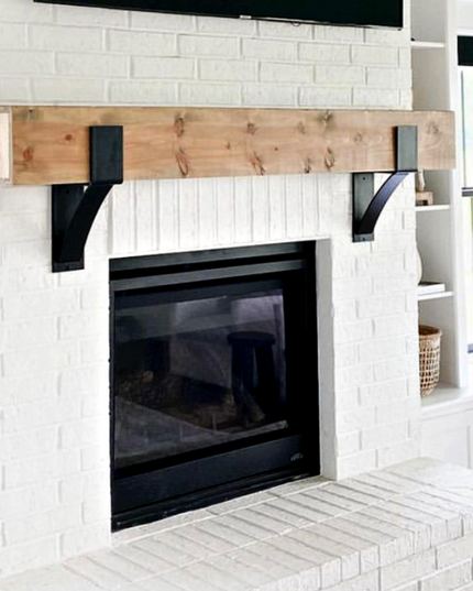 Kudlick Farmhouse Mantel Bracket