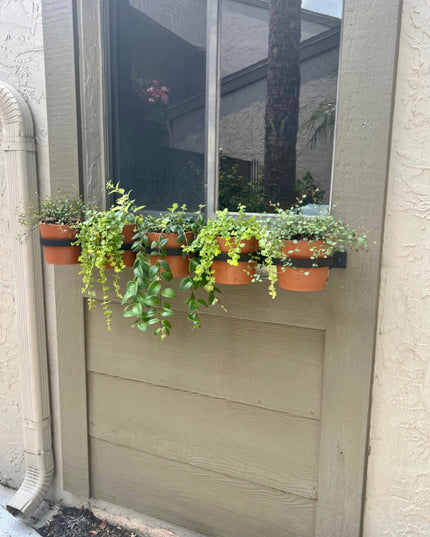 The Yonkers Horizontal Steel Planter