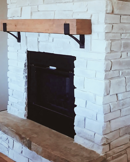 The Seneca 3" Farmhouse Mantel Bracket