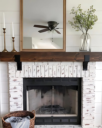 The Seneca 3" Farmhouse Mantel Bracket