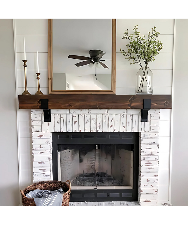 The Seneca 3" Farmhouse Mantel Bracket