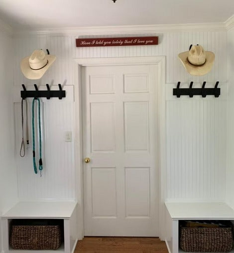 Farm Coat Racks Fairmount Coat Rack — Steel Angled Hooks | Made in USA – Industrial Farm Co