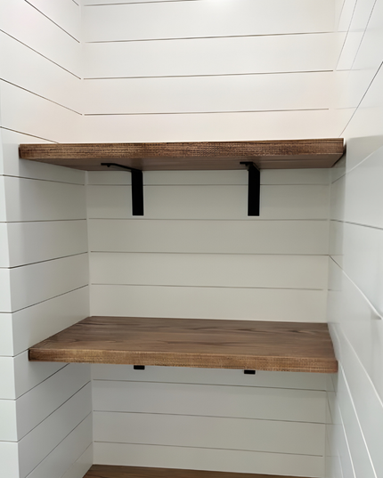 The Liverpool L Shelf Bracket – 1" Wide Heavy Duty Steel Support