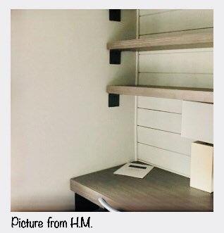 The Lorraine L Shelf Bracket – 4" Wide Heavy Duty Steel Support