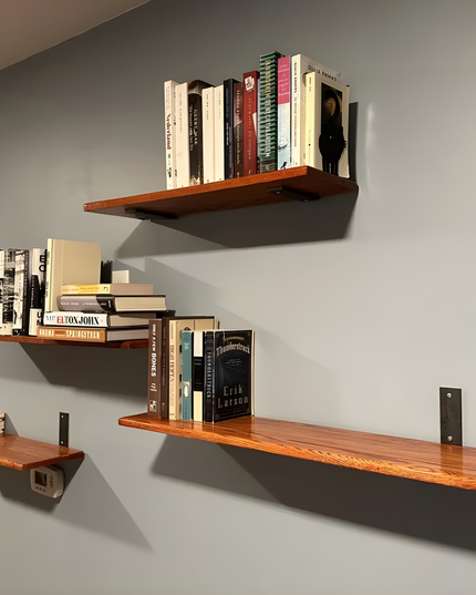 The Lafayette L Shelf Bracket – 1.5" Wide Heavy Duty Steel Support