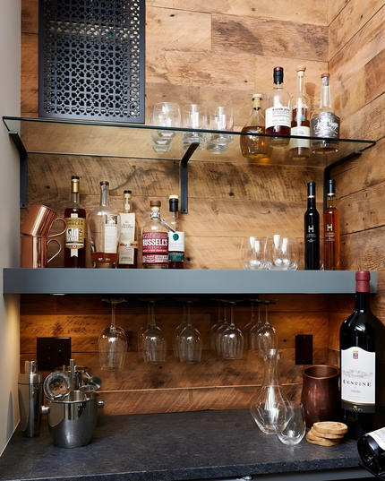 The Liverpool L Shelf Bracket – 1" Wide Heavy Duty Steel Support