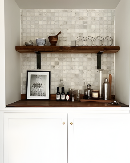 The Lafayette L Shelf Bracket – 1.5" Wide Heavy Duty Steel Support