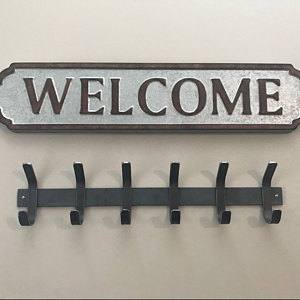 The Christopher Double Hook Coat Rack