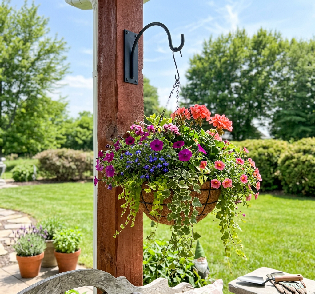 Gregory Shepherd Hook — Steel Garden Hook