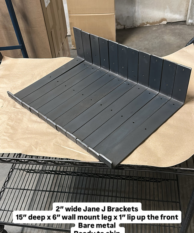 Jane J brackets 15” depth
