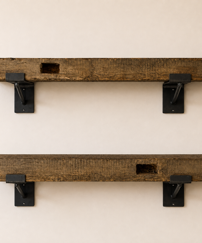 The Shaver Open Shelving Support