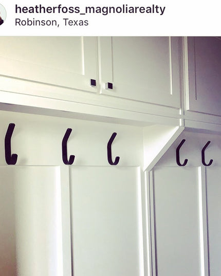 The Henrietta 1" Wide Double Hook