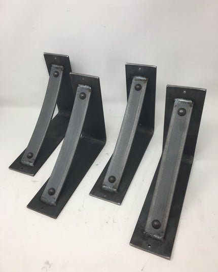 The Cortland 3" Shelf Bracket with Rivets