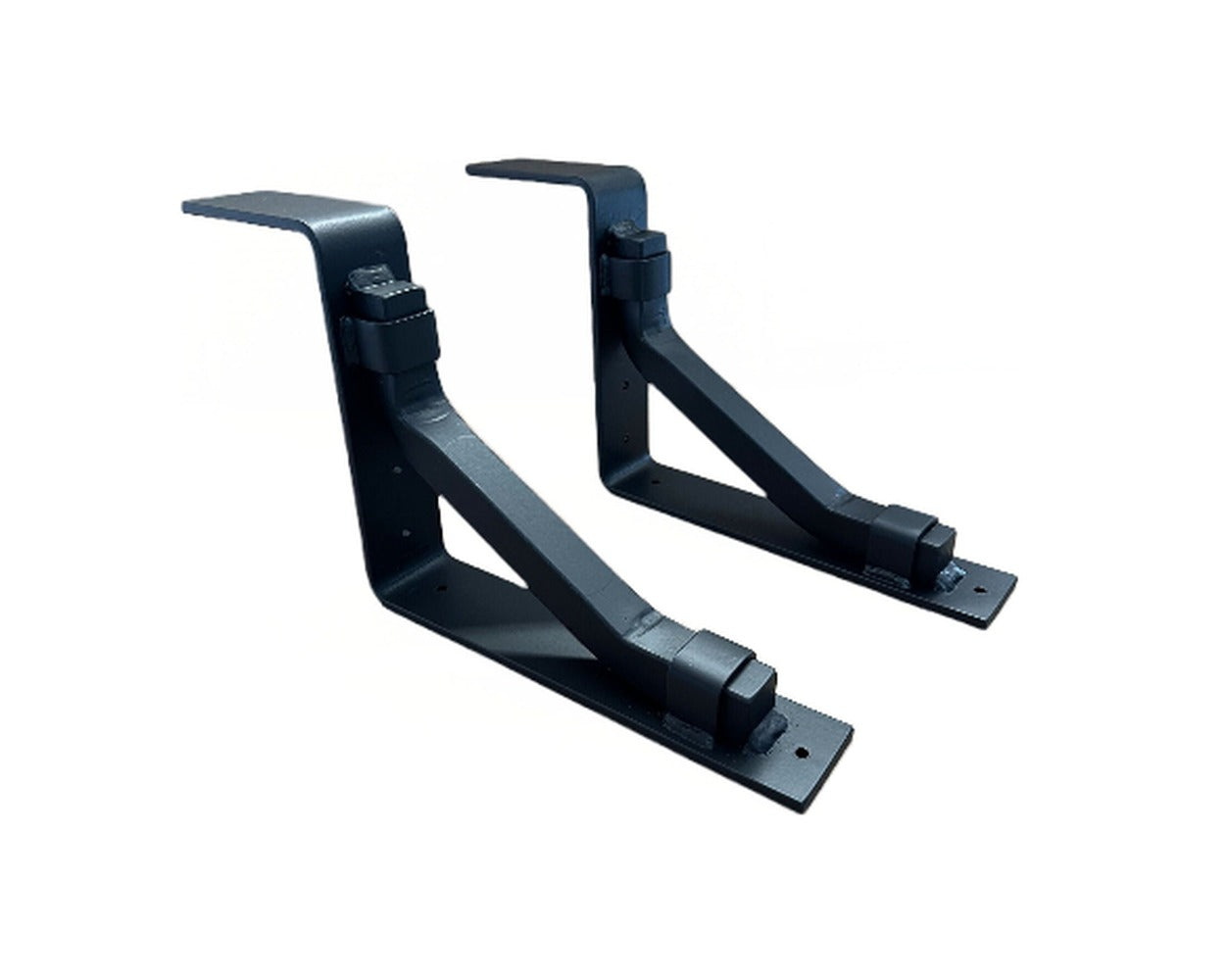 Support Bracket Two Rectangle Ollie Industrial Steel Support Bracket 2