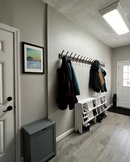 The Christopher Double Hook Coat Rack