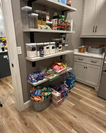 The Owasco L Shelf Bracket – 3" Wide Heavy Duty Steel Support