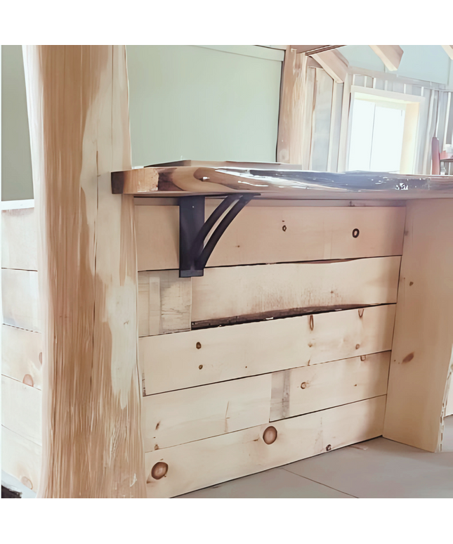 The Jamestown 4" Wide Shelf Bracket