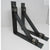 The Butch Shelf Supports Shelf Support 6" Depth x 6" Wall Mount Length Color Copper Powder Coat | Industrial Farm Co