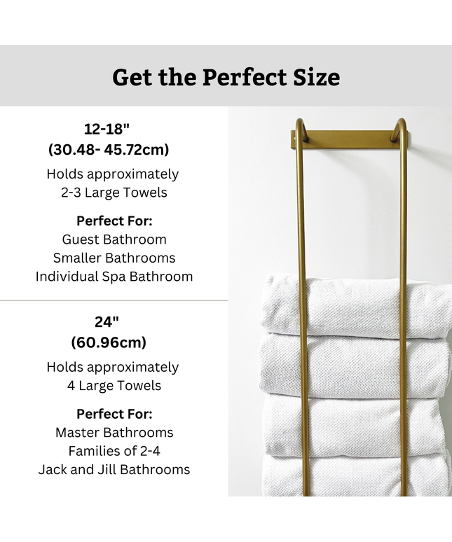 The Tyler Bathroom Towel Rack