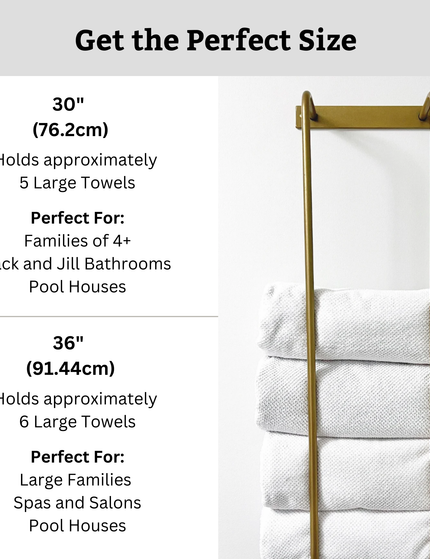 The Tyler Bathroom Towel Rack