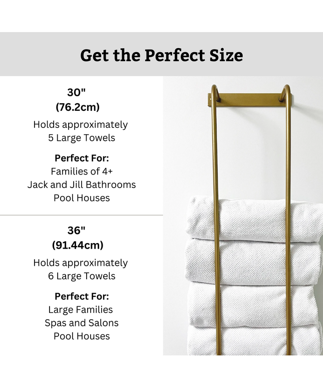 The Tyler Bathroom Towel Rack