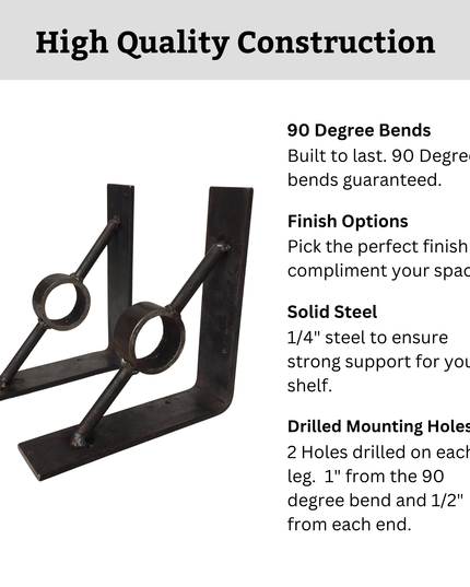 The Glen Cove Modern Shelf Support