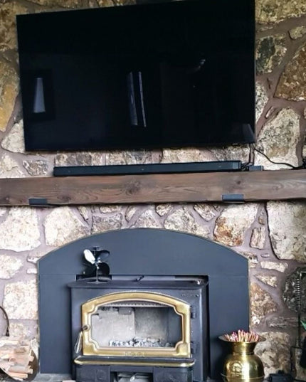 The Glimmerglass J Shelf or Mantel Bracket