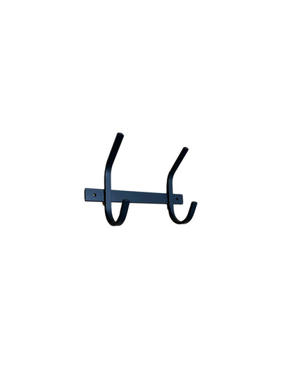 Meredith Rack Meredith Petite Wall Mount Coat Rack - Heavy Duty Steel Hooks ...