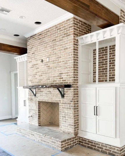 The Albany 4" Industrial Shelf Bracket – Heavy Duty Steel, Curved Support Bar, Handmade USA