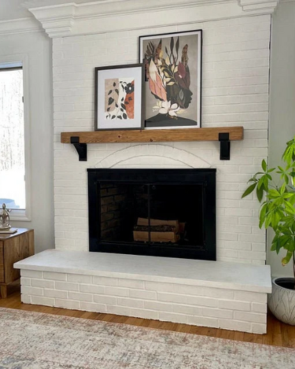 Kudlick Farmhouse Mantel Bracket