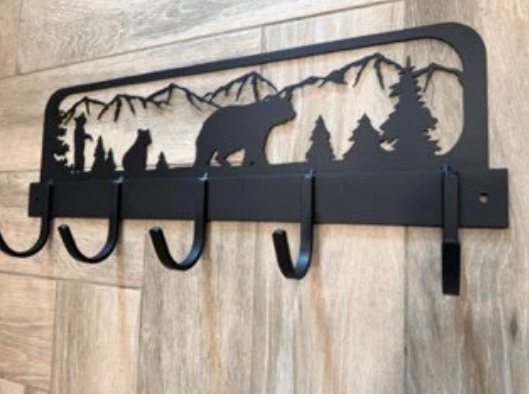 Bear discount coat hooks