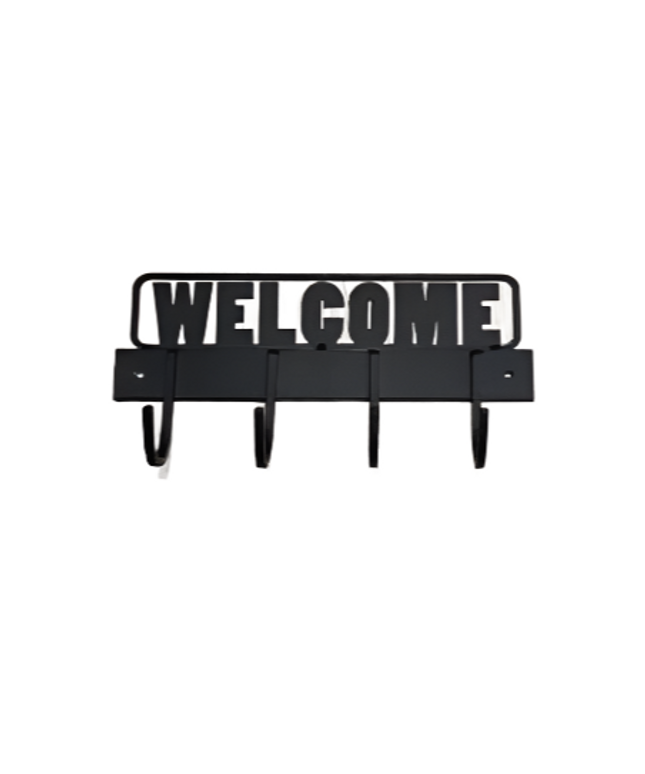 Rustic Metal Key Rack