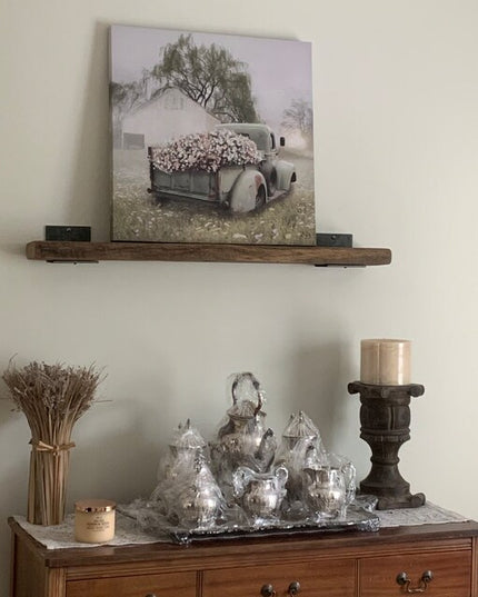 The Lyons L Shelf Bracket – 5" Wide Heavy Duty Steel Support