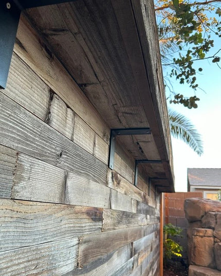 The Owasco L Shelf Bracket – 3" Wide Heavy Duty Steel Support