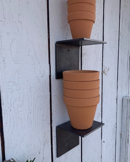 The Lyons L Shelf Bracket – 5" Wide Heavy Duty Steel Support