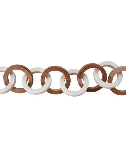 Acacia Wood and Marble Chain     | Industrial Farm Co