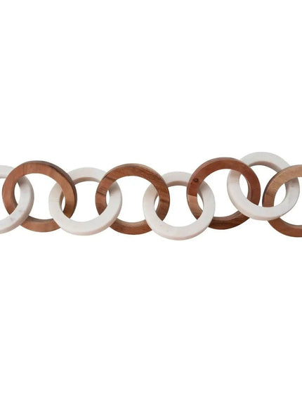 Acacia Wood and Marble Chain     | Industrial Farm Co