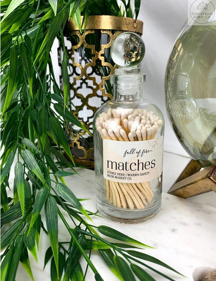 Fancy Apothecary Colored Matches Matches Gray Matches   | Made Market Co.