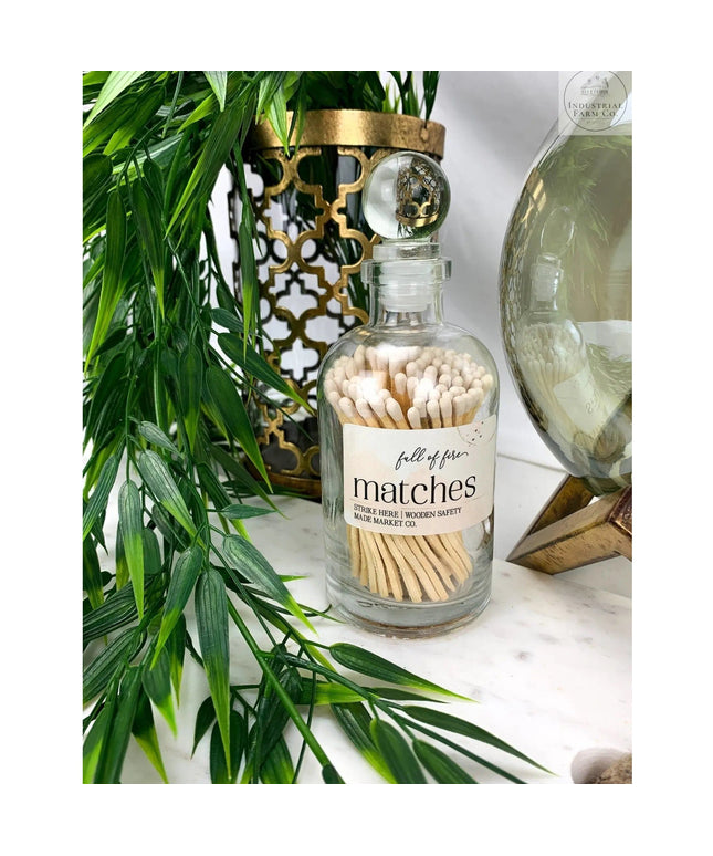 Fancy Apothecary Colored Matches Matches Gray Matches   | Made Market Co.