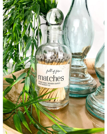 Fancy Apothecary Colored Matches Matches Lavender Matches   | Made Market Co.