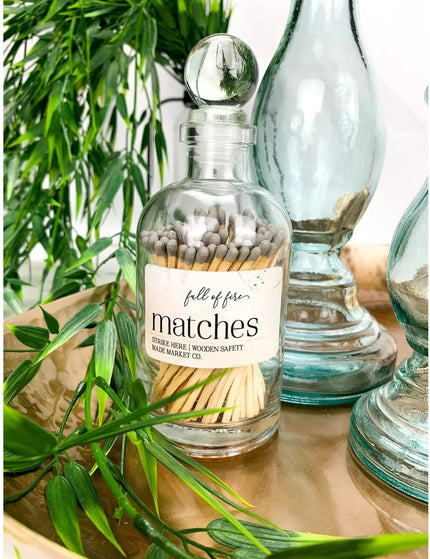 Fancy Apothecary Colored Matches Matches Lavender Matches   | Made Market Co.